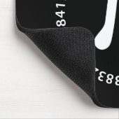 Ontwerp pi-nummer muismat (Hoek)