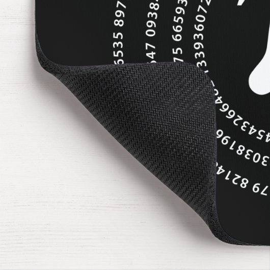 Ontwerp pi-nummer muismat (Hoek)