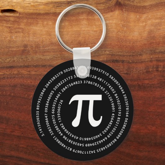 Ontwerp pi-nummer sleutelhanger (Voorkant)