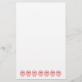 Ontwerp pingelen briefpapier (Voorkant)