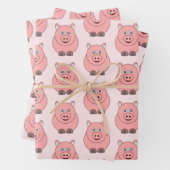 Ontwerp pingelen inpakpapier vel (In situ)