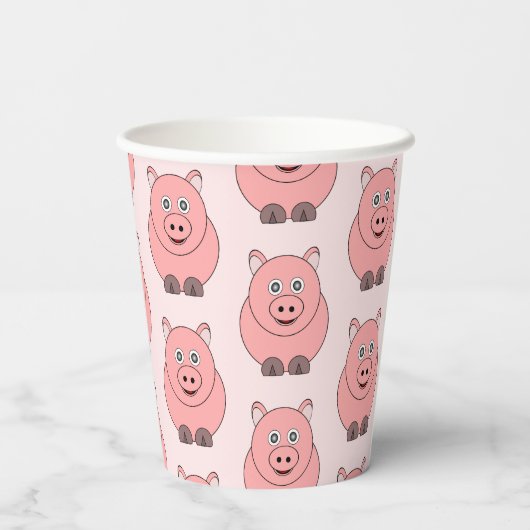 Ontwerp pingelen papieren bekers (Achterkant)