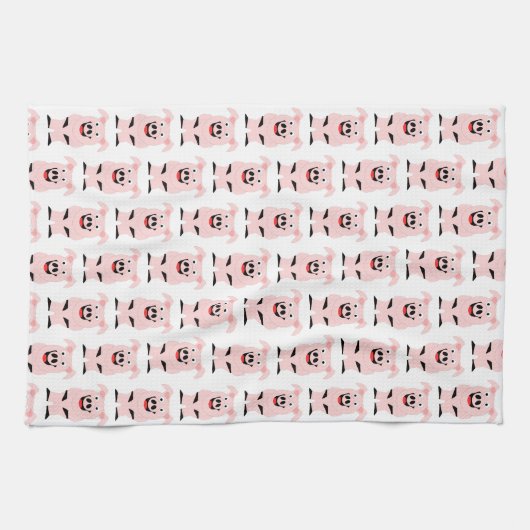 Ontwerp pingelen theedoek (Horizontaal)