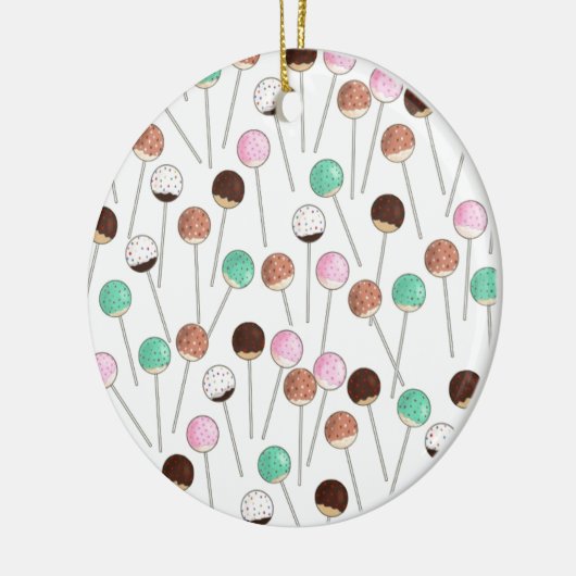 Ontwerp Pop sluiten Keramisch Ornament (Links)