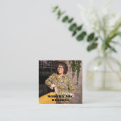 Ontwerp Professionele Moderne Foto Logo Vierkante Visitekaartje (Staand voorkant)