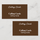 Ontwerp Professionele Visitekaartjes Contactkaartje (Voorkant / Achterkant)