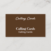 Ontwerp Professionele Visitekaartjes Contactkaartje (Achterkant)