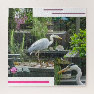 Ontwerp Puzzel: Blauwe Reiger Legpuzzel