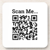 Ontwerp QR-code Bier Onderzetter (Voorkant)