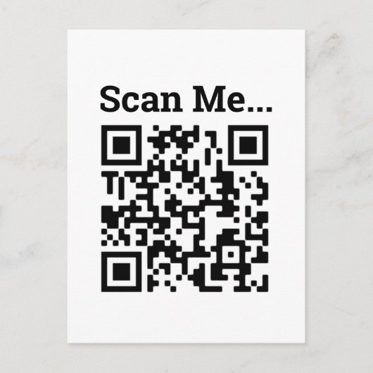 Ontwerp QR-code Briefkaart (Voorkant)