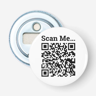 Ontwerp QR-code Button Flesopener