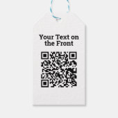 Ontwerp QR-code Cadeaulabel (Voorkant)