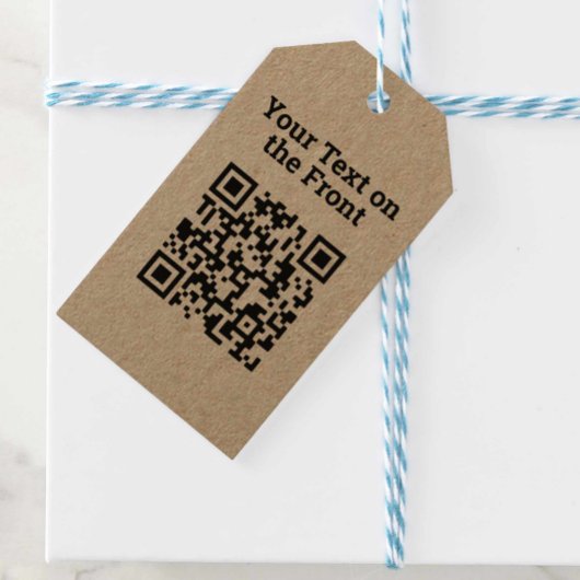Ontwerp QR-code Cadeaulabel
