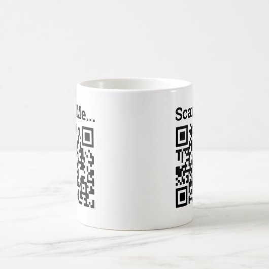 Ontwerp QR-code Koffiemok (Center)
