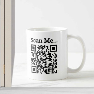 Ontwerp QR-code Koffiemok