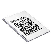 Ontwerp QR-code Notitieboek (Rechterzijde)