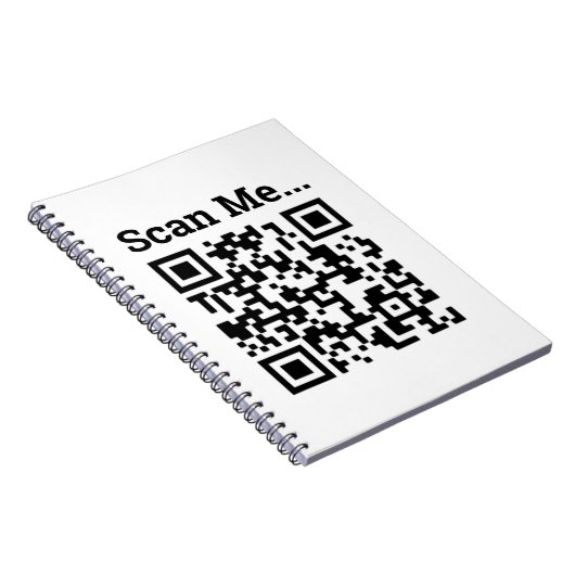 Ontwerp QR-code Notitieboek (Rechterzijde)