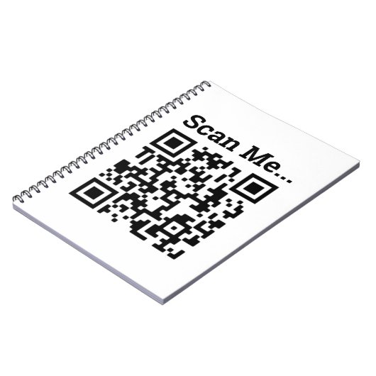 Ontwerp QR-code Notitieboek (Linkerzijde)
