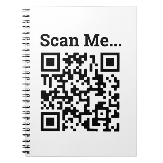 Ontwerp QR-code Notitieboek (Voorkant)