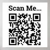 Ontwerp QR-code Poster (Voorkant)