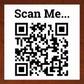 Ontwerp QR-code Poster