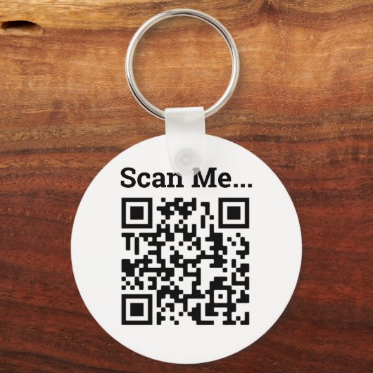 Ontwerp QR-code Sleutelhanger (Voorkant)