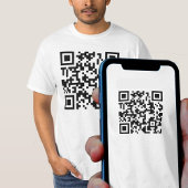 Ontwerp QR-code T-shirt