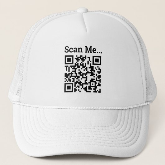 Ontwerp QR-code Trucker Pet (Voorkant)