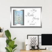 Ontwerp Reiki Blessings Poster (Thuiskantoor)