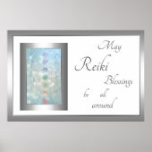Ontwerp Reiki Blessings Poster (Voorkant)