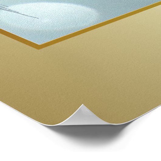 Ontwerp Reiki Healing Hands Poster (Hoek)