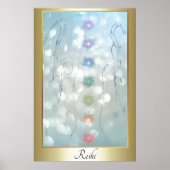 Ontwerp Reiki Healing Hands Poster (Voorkant)