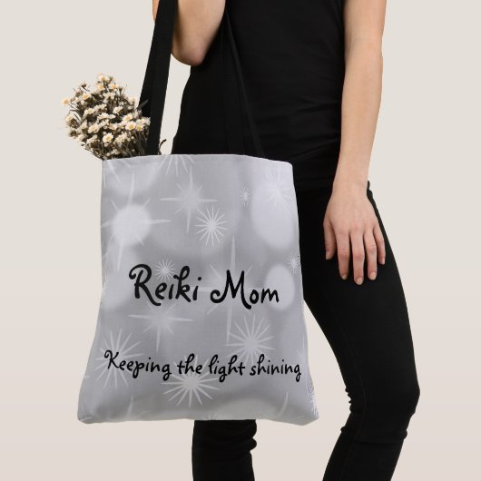 Ontwerp Reiki mama Tote Bag (Dichtbij)