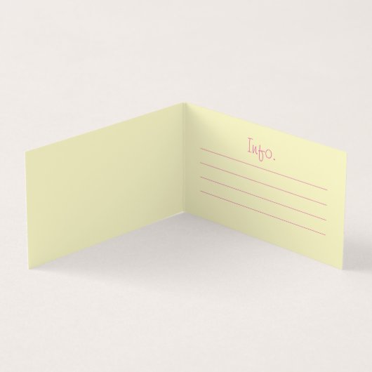 ontwerp retro van kunstenaars maken mooie tas uit visitekaartje (Binnen)