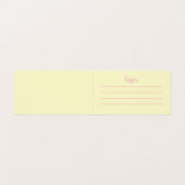 ontwerp retro van kunstenaars maken mooie tas uit visitekaartje (Binnenkant ongevouwen)