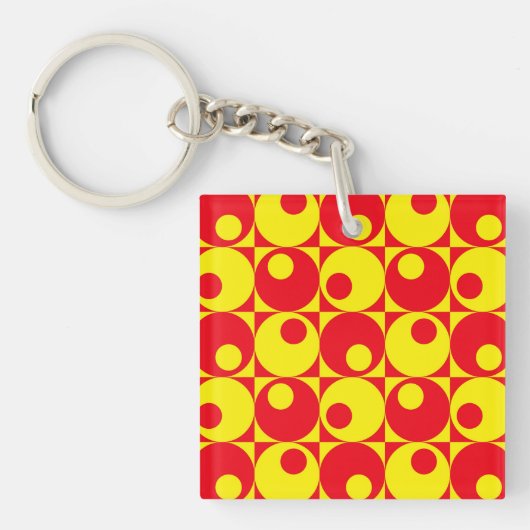 Ontwerp Retrostijl Sleutelhanger (voorkant)