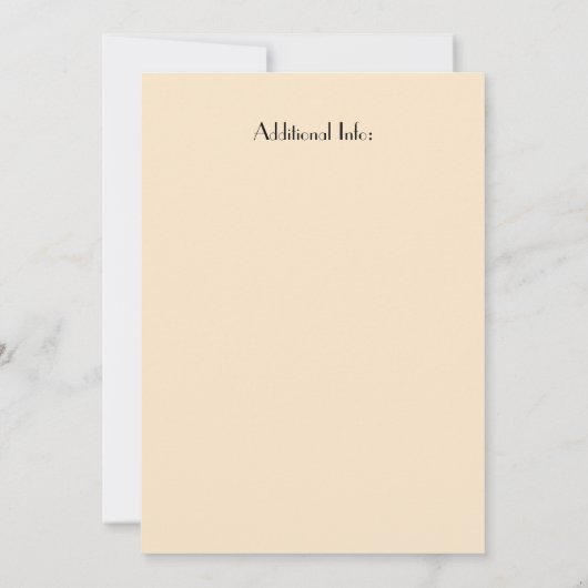 ontwerp-reünie, evenement, feestuitnodiging kaart (Achterkant)