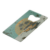  ontwerp roestvrijstalen flesopener creditkaart flessenopener (Achterkant Gekanteld)