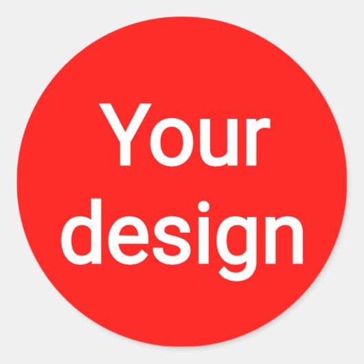 Ontwerp ronde sticker (Voorkant)