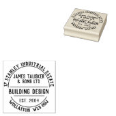 Ontwerp Rubber Stempel (Gestempeld)