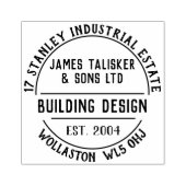 Ontwerp Rubber Stempel (Afrduk)