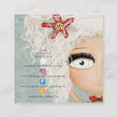 ONTWERP RUTH FITTA-SCHULZ-VISITEKAARTJES VIERKANTE VISITEKAARTJE (Achterkant)