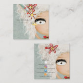 ONTWERP RUTH FITTA-SCHULZ-VISITEKAARTJES VIERKANTE VISITEKAARTJE (Voorkant / Achterkant)