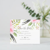 Ontwerp Save The Date Sjabloon Grafische elementen (Staand voorkant)