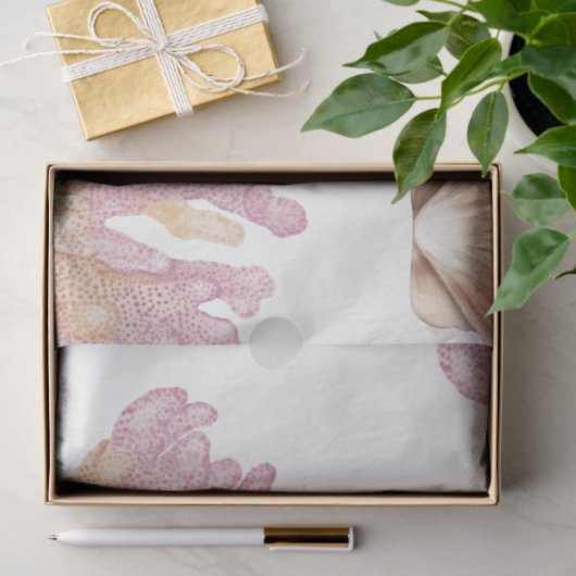 Ontwerp serie mariene levenscyclus 27 Weefselpapie Tissuepapier (Geschenk)