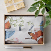 Ontwerp serie Marine Life Series 33 Weefselpapier Tissuepapier (Geschenk)