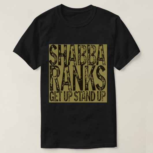 Ontwerp Shabba Ranks 2022 T-shirt (Design voorkant)