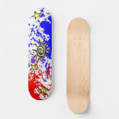 Ontwerp-skateboarddek van de Filipijnse vlag Skateboard (Voorkant)