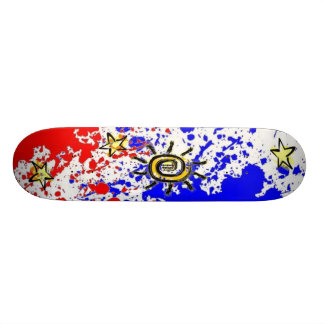 Ontwerp-skateboarddek van de Filipijnse vlag Skateboard