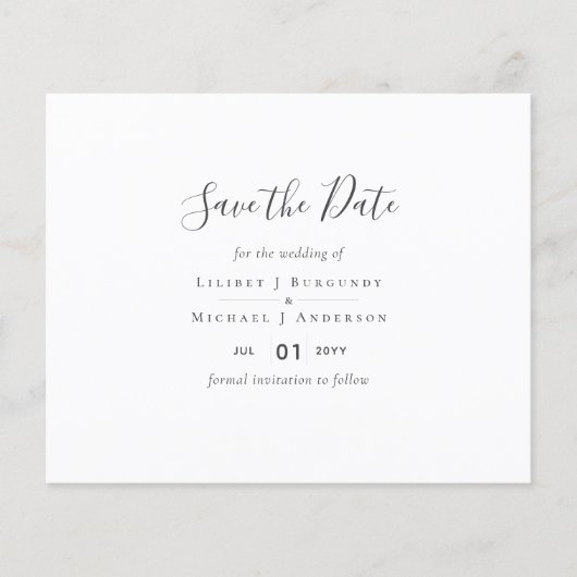 Ontwerp sparen de Datum Sjabloon toevoegen Grafisc (Voorkant)